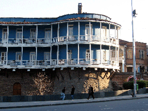  House on old town wall 