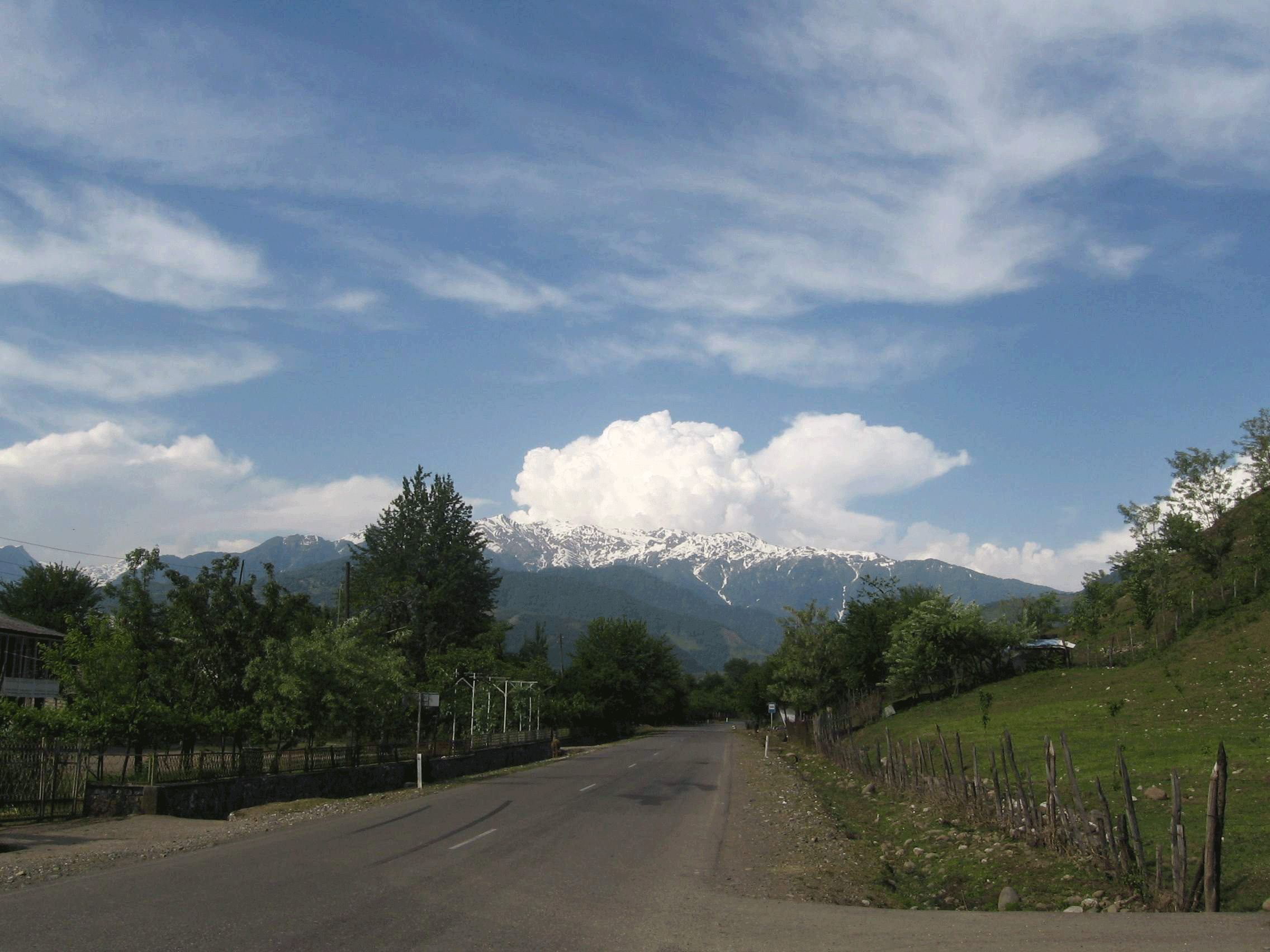 Khabume village, Georgia