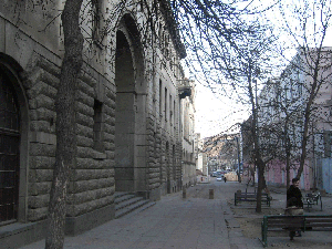 Old street, 19 century 